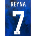 USMNT 2022-24 Away Reyna #7 Jersey Name Set