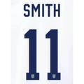USWNT 2022/23 Home  Smith #11 Jersey Name Set (10 inch)