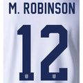 USMNT 2024/25 Home M. Robinson #12 Jersey Name Set