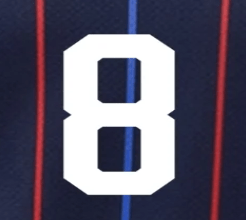USMNT 2025 Away A. MCKENNIE #8 Official Name Set