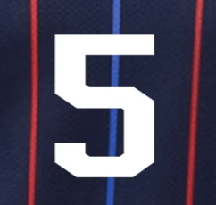 USMNT 2025 Away A. ROBINSON #5 Official Name Set