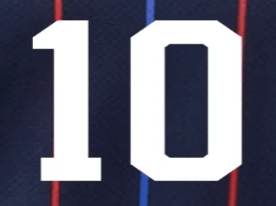 USMNT 2025 Away PULISIC #10 Official Name Set