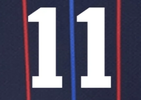 USWNT 2025 Away  WILSON #11 Jersey Name Set 8"