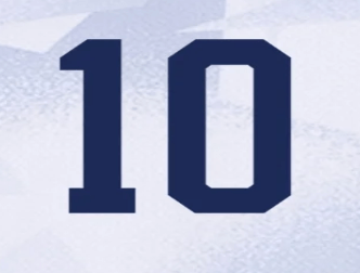 USWNT 2025 Home  G. HEAPS #10 Jersey Name Set 8"