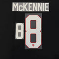 USMNT 2025 Away McKENNIE #8 Youth Official Name Set