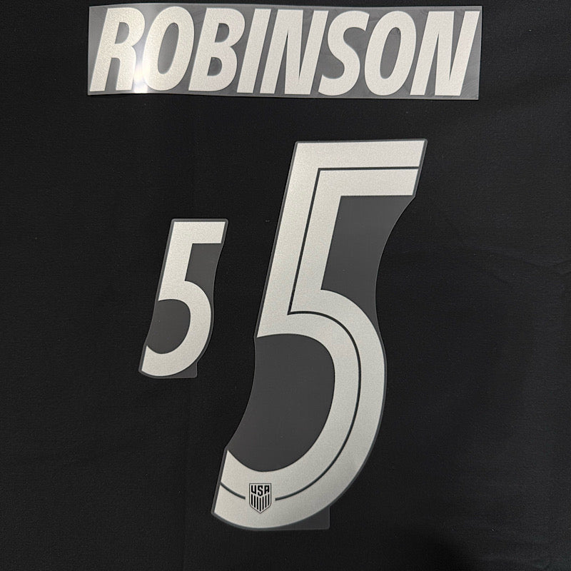 USMNT 2026- Away A. ROBINSON #5 Official Name Set