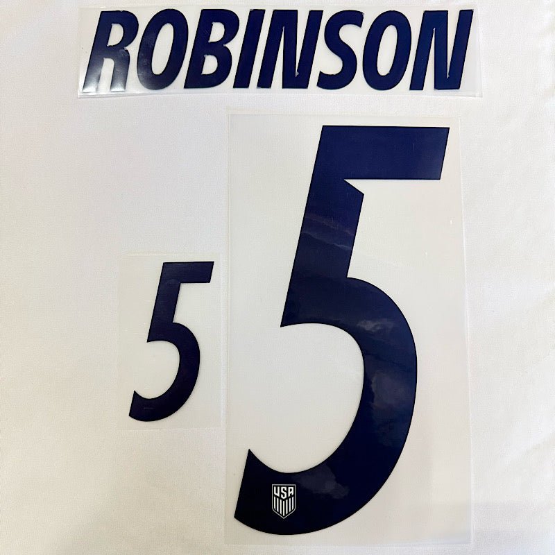 USMNT 2026- Home A. ROBINSON #5 Official Name Set