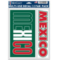Wincraft Mexico CLRS Multi-Use Decal (5.5"x7.75")