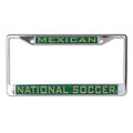 Wincraft Mexico License Plate SL Frame - Green-Gold