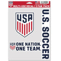 Wincraft USA 5.5x7.75 Multi-Use 3 Pack Decal
