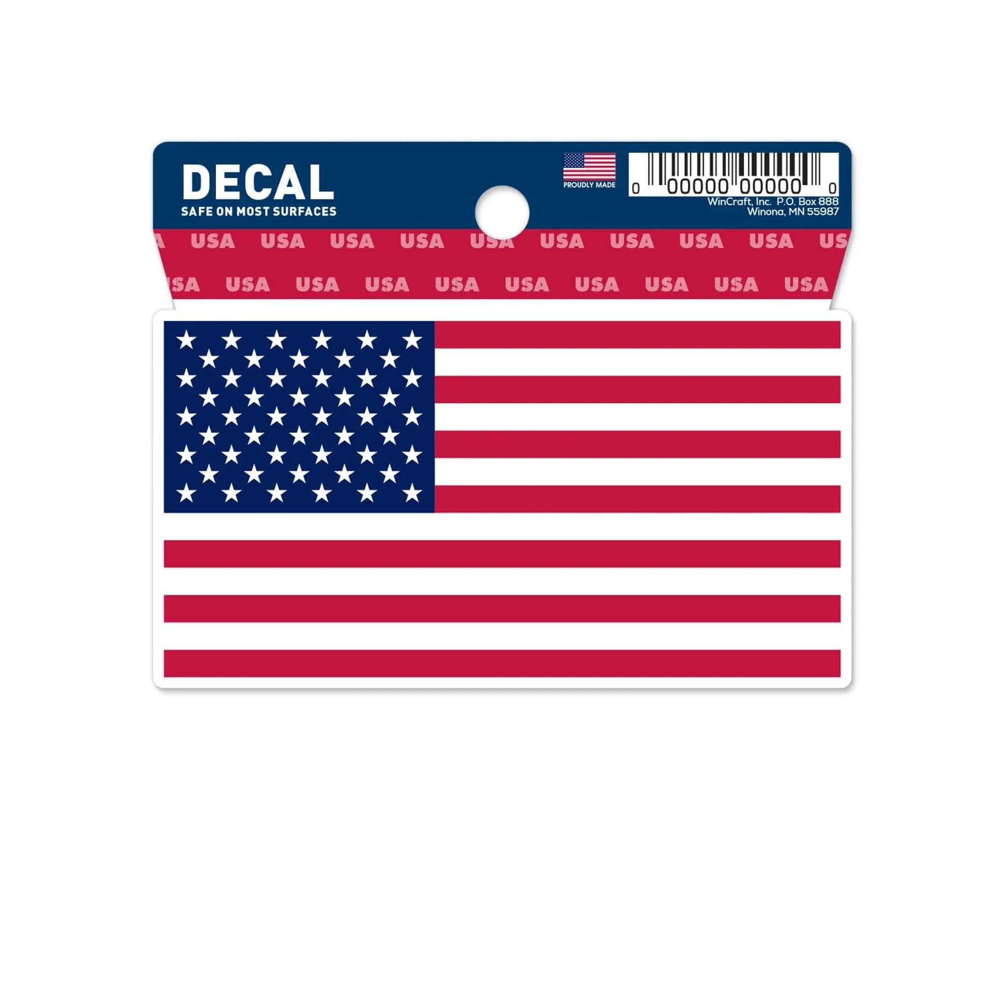 Wincraft USA Flag Decal (3"x4")